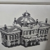 Image 4 : 4pc Dickens Christmas Village Pieces