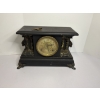 Image 1 : Antique E. Ingraham "Adrian" mantel clock - Featuring an ebonized wood case with faux marble columns