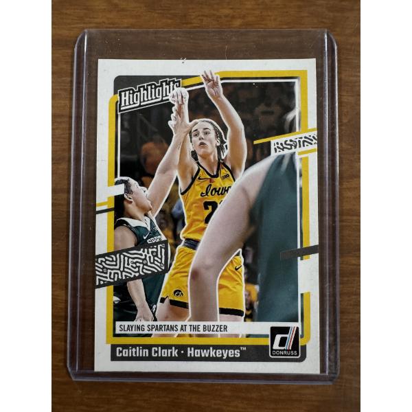 2024 Caitlin Clark Panini ROOKIE Basketball Card - Mint Condition In Protective Holder - Exceptional