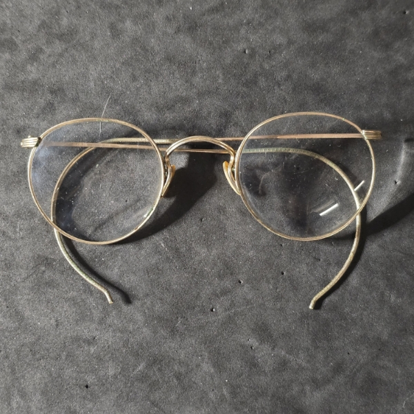 12k Gold Filled Vintage Glasses with Lenses - 29.1g TW