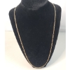 Image 1 : 10K Yellow Gold Figaro 24" Link Chain Necklace - Weight: 2.7g