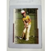 Image 1 : 2001 Upper Deck Tiger Woods Rookie Golf Card In Protective Holder - High Grade - Mint Condition