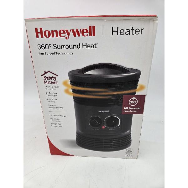 Brand New In Box! Honeywell 360 1500 Watt Adjustable Thermostat Heater