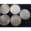 Image 8 : Six 90% Silver Kennedy Half Dollars - $3 Face Value