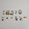 Image 1 : Organized Assortment of Circulated World Coins