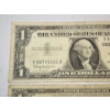 Image 2 : Three 1957 United States Silver Certificates