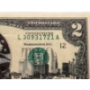 Image 2 : 2003 United States Jefferson CONNECTICUT $2.00 Bill In Hard Case Holder - Mint Condition - RARE