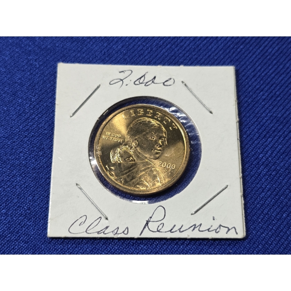 2000- P Sacagawea One Dollar Coin - Beautiful Condition