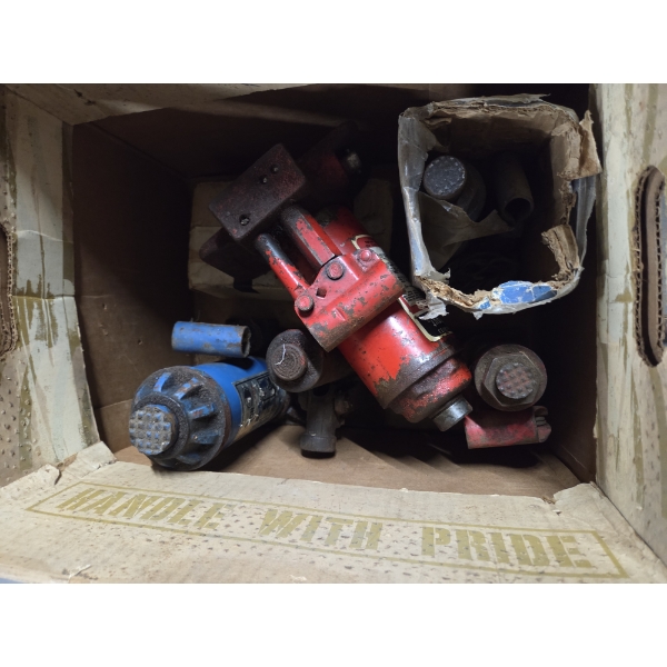 Vintage Floor Jack, Bottle Jacks, Hose With Gauge And More