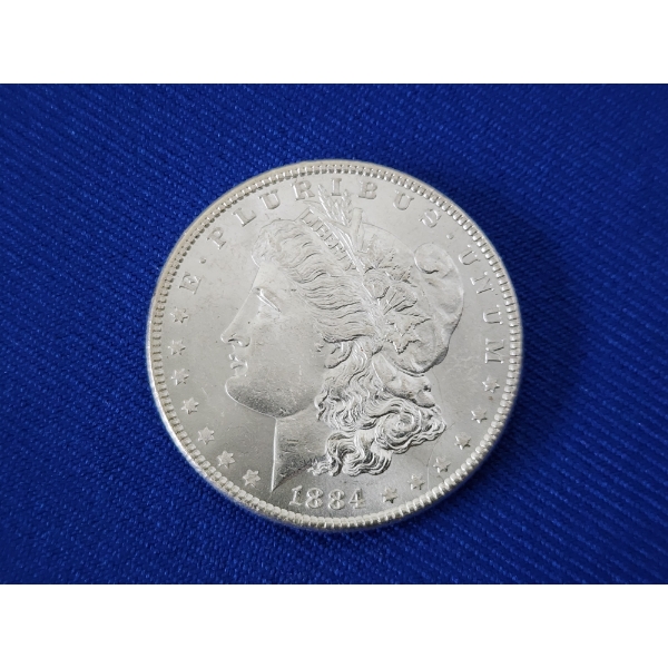 1884 90% Silver Morgan Dollar