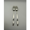 Image 2 : Oneida Heirloom Sterling Silver Forks - 91.8 Grams