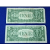 Image 6 : United States Series 1957 & 1957-A Blue Seal $1 Silver Certificates
