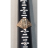 Image 8 : 10K Yellow Gold Class Ring - Size- 6 - Weight: 4.0g