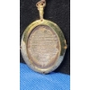 Image 3 : Sterling Silver Franklin Mint Hail Mary Pendant/Necklace W Diamonds, Sterling Ring & Turquoise Ring
