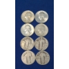 Image 1 : Assorted Years/Mint Marks 90% Silver Standing Liberty & Washington Head Quarters - $2.00