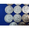 Image 4 : Assorted 90% Silver Half Dollars: Franklin, Walking Liberty, Kennedy - FV: $7.50