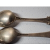 Image 6 : x2 Alliance Ohio High School Collectible Souvenir Spoons TW: 35.8g