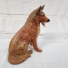 Image 2 : Adorable 11 Inch Tall Border Collie Porcelain Statue