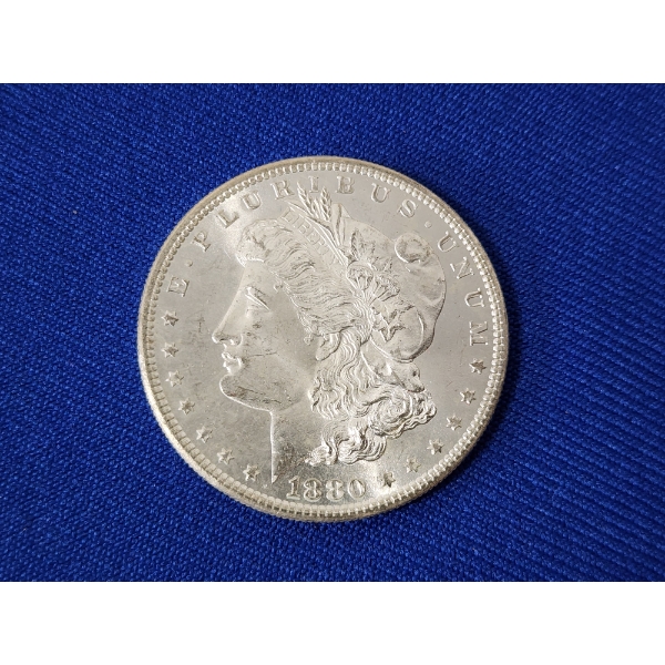 1880-S 90% Silver Morgan Dollar	