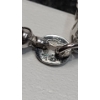 Image 4 : 14K White Gold Necklace - Weight: 7.4g