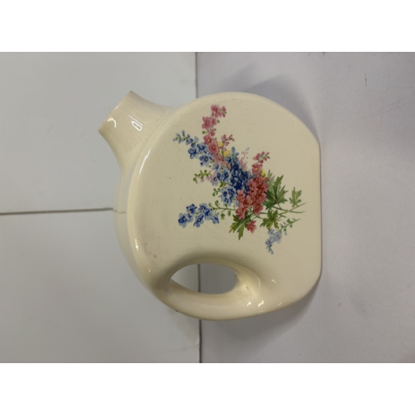 Beautiful Vintage Cambridge Water Pitcher with floral pattern 