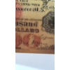 Image 3 : Pure 24k .999 Gold Foil United States 1878 "$1000 Silver Dollar" Large Note - In Mint Condition