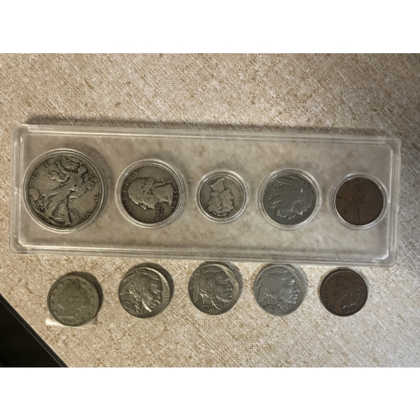 Assorted 90% Silver Coins - FV $1.12 
