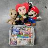 Image 1 : Three Collectible Plushies Ft. Mario, Groot & Hocus Pocus With Beanie Babies Platinum Package