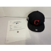 Image 1 : Team Issued Cleveland Indians 2018 Puerto Rico Series Cap with an official MLB Authentication hologr