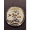 Image 2 : United States Marine Corps 250th Year Anniversary Challenge Coin - Mint Condition - Limited Edition