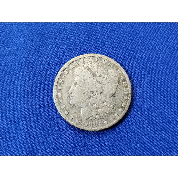 1891-O Morgan Silver Dollar 