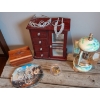 Image 6 : Costume Jewelry With Boxes, Beautiful Lipstick Keeper, Tiara, Bracelet & More
