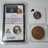 Image 8 : Assorted U.S. Coins/Tokens: 1920 Wheat Penny, 2026 Quarter, Oregon Quarter, Cleveland OH Token 