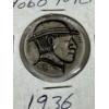 Image 1 : Rare 1936 United States Buffalo HOBO Nickel - Incredible Piece