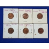 Image 1 : x6 1976 Canadian Cents: 100th Anniversary Commemoratives 