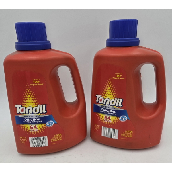 Two New 100oz Tandil Laundry Soap -Compare To Tide Original