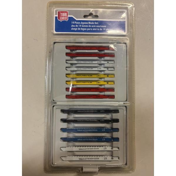 Brand New - Tool Choice 14 Piece Jigsaw Blade Set