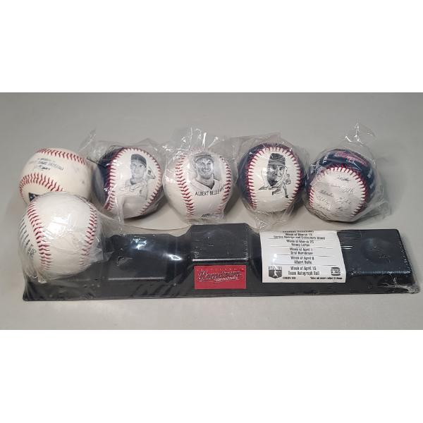 Sealed 1997 Cleveland Indians "Hometown Superstars" Baseball Promo Set With Other Extra Balls