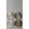 Image 2 : (4) United States 1964 90% Silver Kennedy Half Dollars - Face Value: $2.00