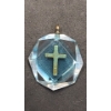 Image 3 : Pendant With Sterling Silver Cross Inside & Loose Black Lindy Star/Other Assorted Stones