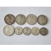 Image 1 : Canadian Silver Coin Lot – Quarters & Dimes 1955–1966 - 80% Silver Coins FV: $1.65 CAD