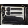 Image 3 : Naxa Dual Cordless Mic System In Hard Case -No Shipping Available