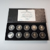 Image 1 : 1999-2008 Copper-Clad Proof Kennedy Half Dollar Collection FV: $5.00