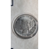 Image 2 : 1922-S 90% Silver Peace Dollar On Lincoln Memorial Educational Display Card 