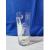 Image 3 : Vintage Mary Gregory Hand-Painted Enamel Clear Glass Vase With Gold Rim