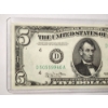 Image 2 : 1950 United States Federal Reserve $5 Bank of Cleveland Note ~ HIGH GRADE NOTE!