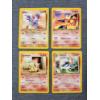 Image 1 : Four Assorted FIRST EDITION Neo Genesis Set Vintage Pokemon Trading Cards 