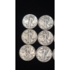 Image 2 : Assorted Years/Mint Marks 90% Silver Walking Liberty Half Dollars - Face Value: $6.00