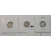 Image 4 : (7) Assorted Years 90% Silver Mercury Dimes (2 Are Gold Plated) - Face Value: $0.70
