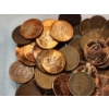 Image 3 : Assorted U.S Cents: Mixed Dates & Types (Indian Head, Wheat, Bicentennial, & More) Approx FV: $1.00
